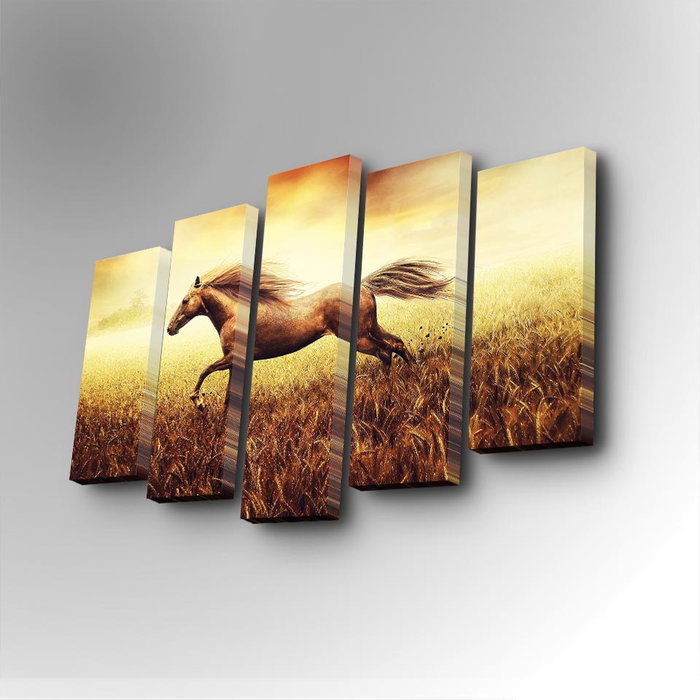 Wallity Cuadro Decorativo en Lienzo 5 Piezas 5PUC-013 Wallity Cuadro Decorativo en Lienzo 5 Piezas 5PUC-013